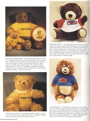 collector teddy bear brands