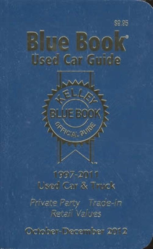     December 2012 Kelley Blue Book Used Car Truck Price Guide Kelly