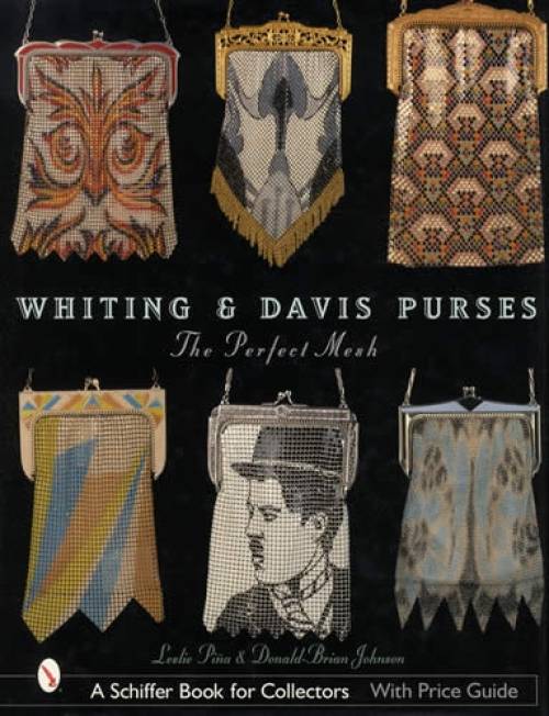 1920s Whiting Davis Purse Ref Book Mesh Bead Art Deco