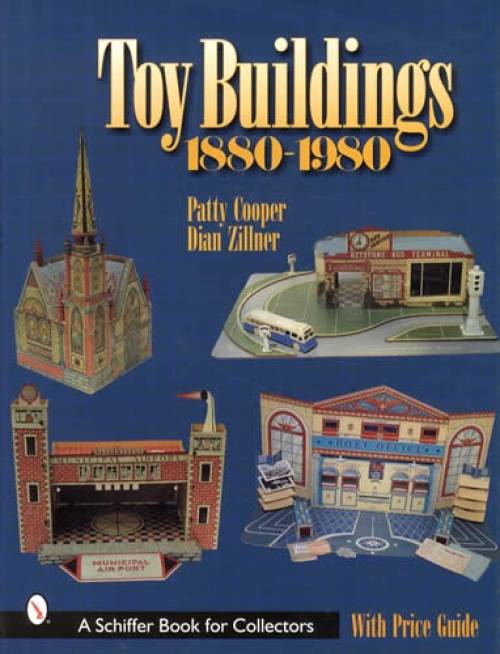 Vintage Toy Building Ref Book Tin Litho Dollhouses Marx